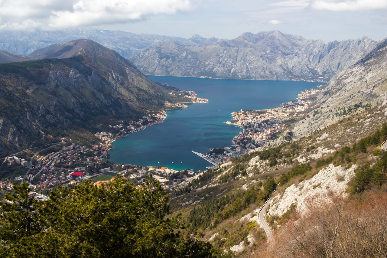 Stari Grad Kotor iz vazduha